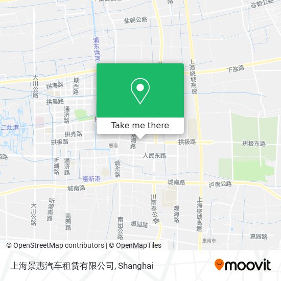 上海景惠汽车租赁有限公司 map