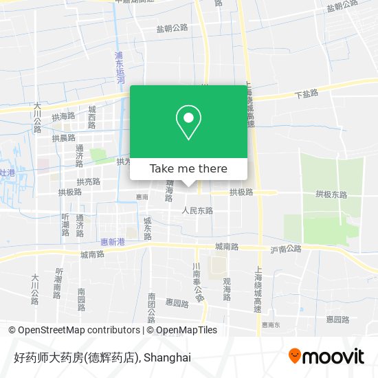 好药师大药房(德辉药店) map