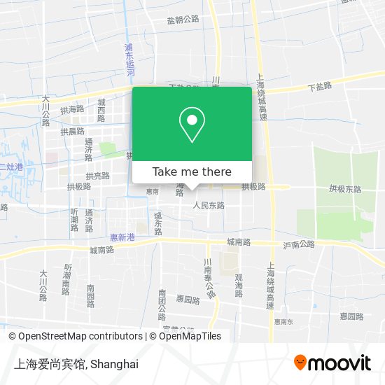 上海爱尚宾馆 map