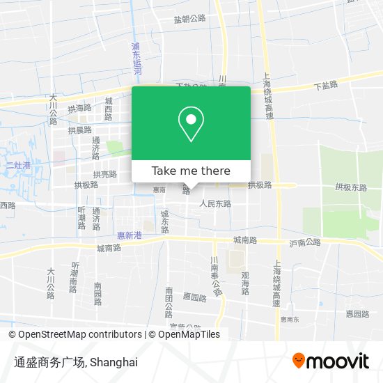 通盛商务广场 map