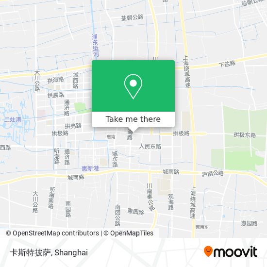 卡斯特披萨 map