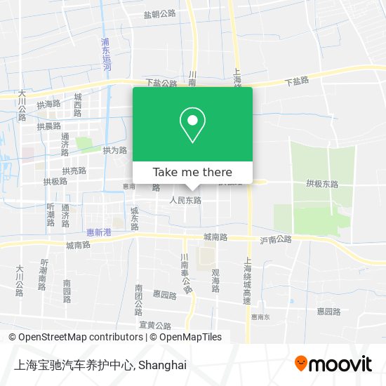 上海宝驰汽车养护中心 map