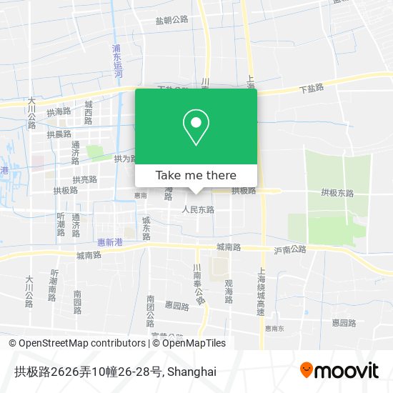 拱极路2626弄10幢26-28号 map