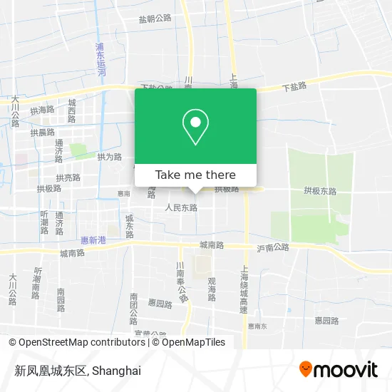 新凤凰城东区 map
