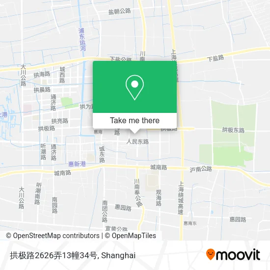 拱极路2626弄13幢34号 map