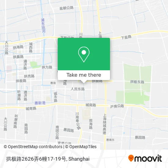 拱极路2626弄6幢17-19号 map