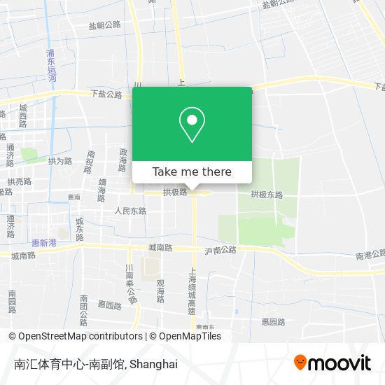 南汇体育中心-南副馆 map