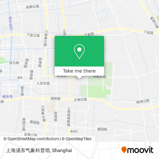 上海浦东气象科普馆 map
