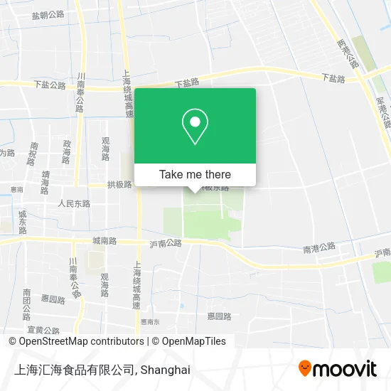 上海汇海食品有限公司 map
