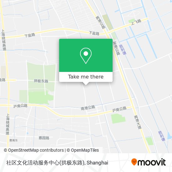 社区文化活动服务中心(拱极东路) map