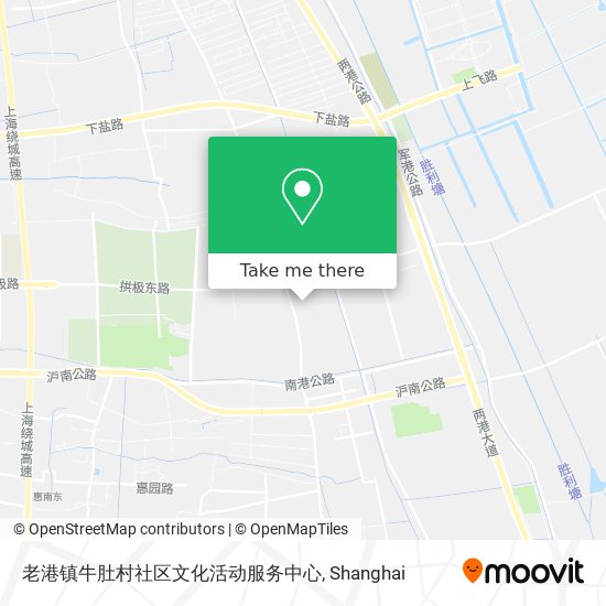 老港镇牛肚村社区文化活动服务中心 map