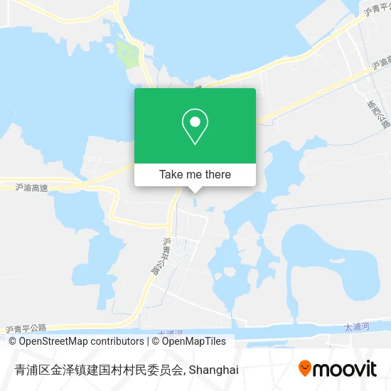 青浦区金泽镇建国村村民委员会 map