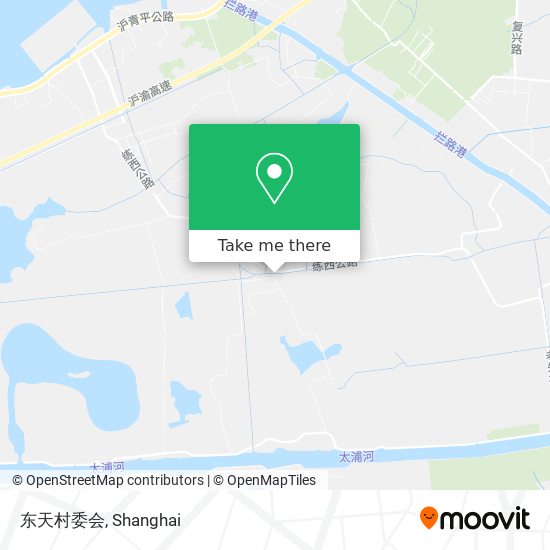 东天村委会 map