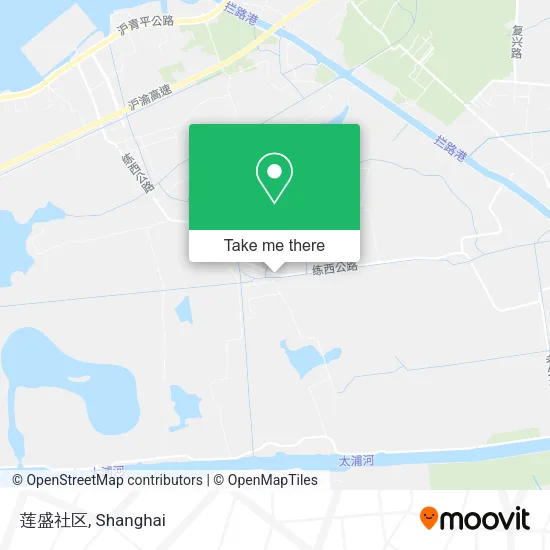 莲盛社区 map