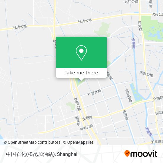 中国石化(松昆加油站) map