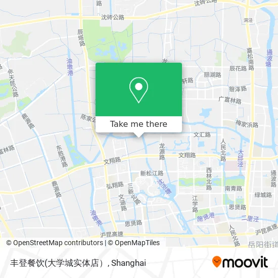 丰登餐饮 map