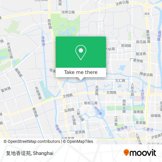 复地香堤苑 map