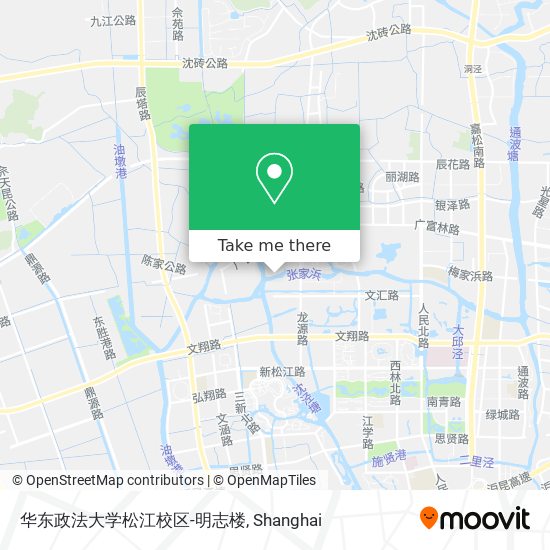 华东政法大学松江校区-明志楼 map