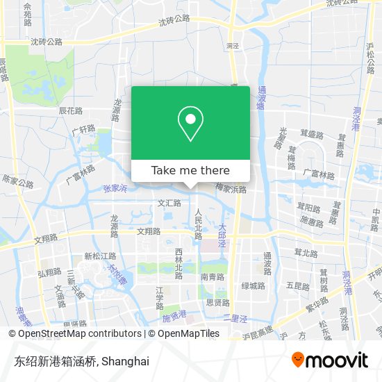 东绍新港箱涵桥 map