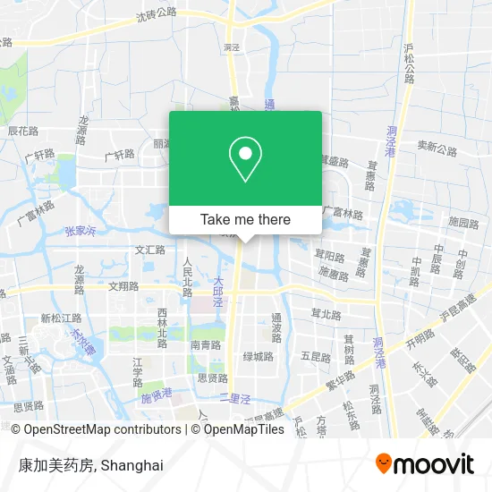 康加美药房 map