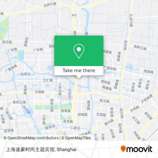 上海速豪时尚主题宾馆 map