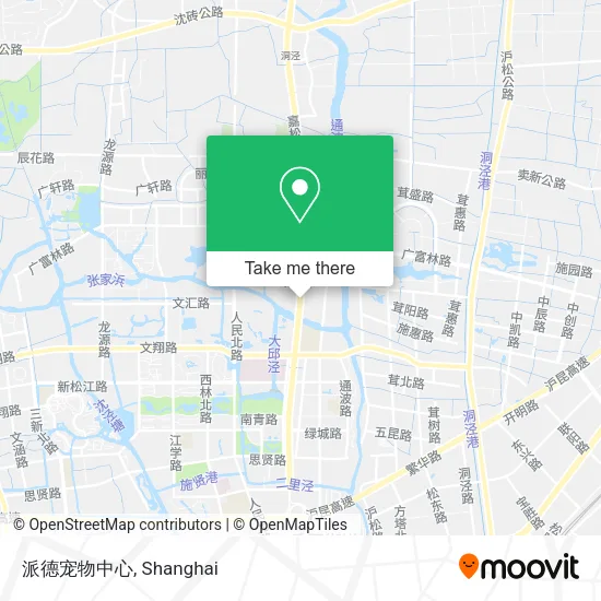 派德宠物中心 map