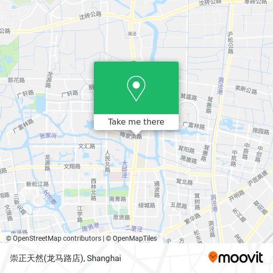 崇正天然(龙马路店) map