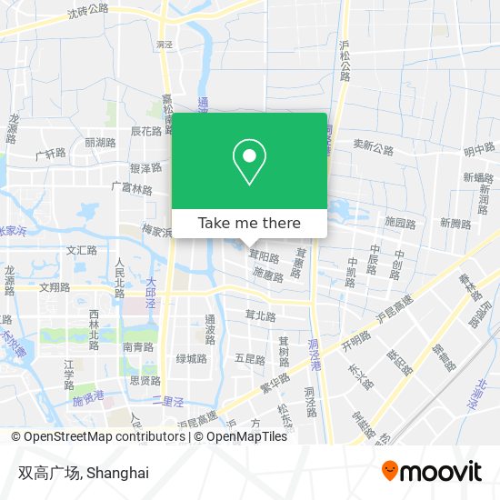 双高广场 map