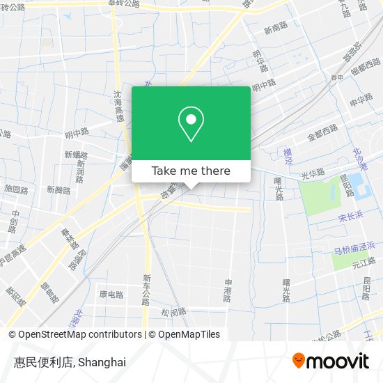 惠民便利店 map