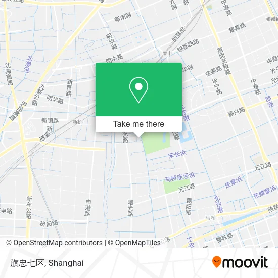 旗忠七区 map