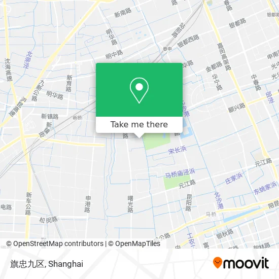 旗忠九区 map