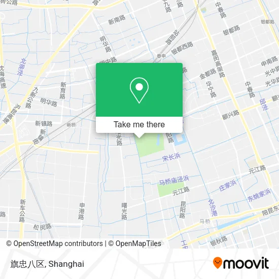 旗忠八区 map