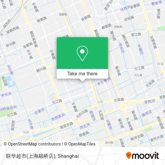 联华超市(上海颛桥店) map