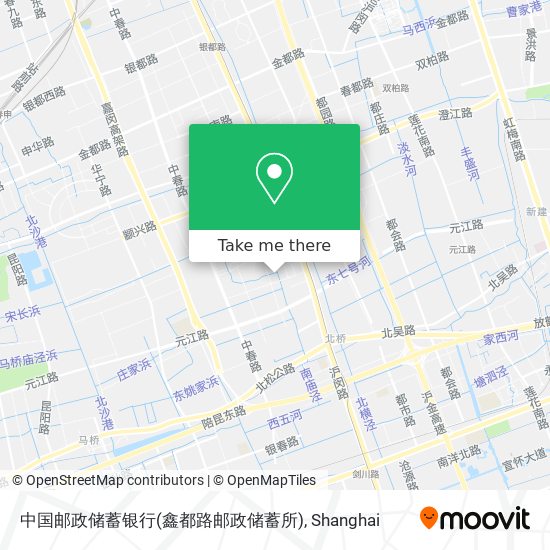 中国邮政储蓄银行(鑫都路邮政储蓄所) map