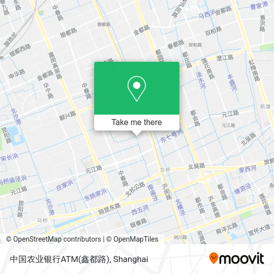 中国农业银行ATM(鑫都路) map