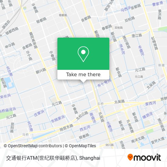 交通银行ATM(世纪联华颛桥店) map