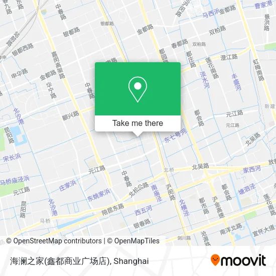 海澜之家(鑫都商业广场店) map