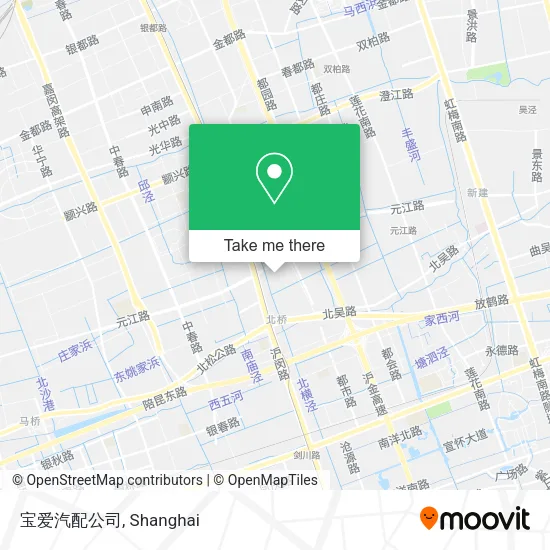 宝爱汽配公司 map