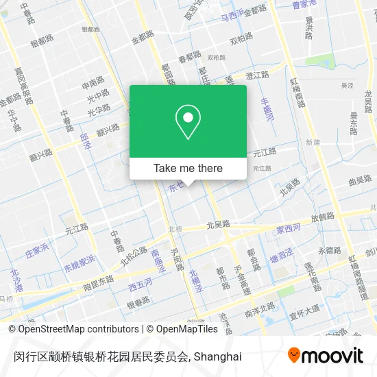 闵行区颛桥镇银桥花园居民委员会 map