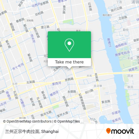 兰州正宗牛肉拉面 map