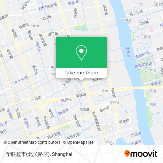 华联超市(北吴路店) map
