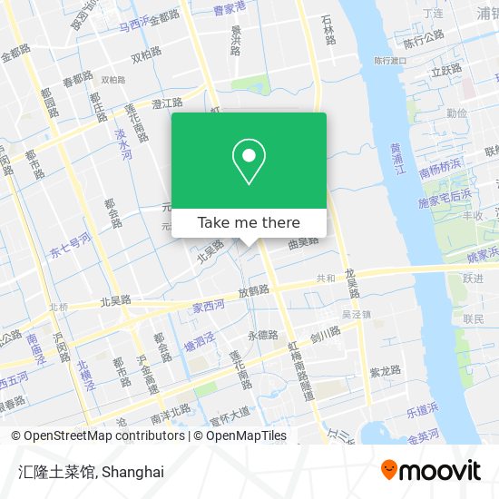 汇隆土菜馆 map