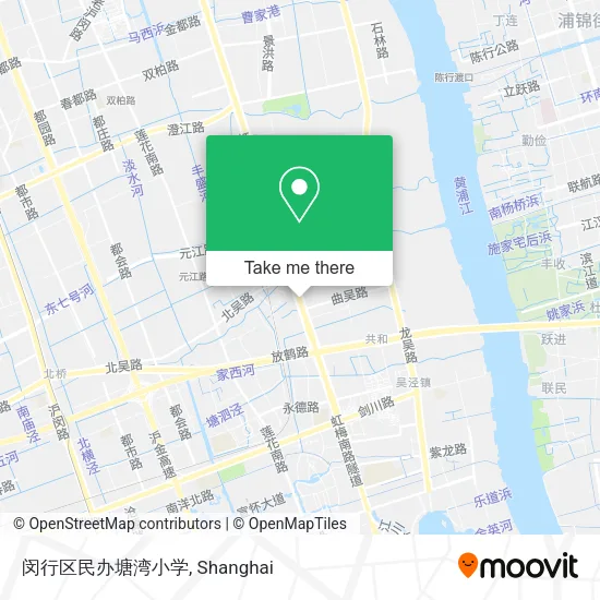 闵行区民办塘湾小学 map