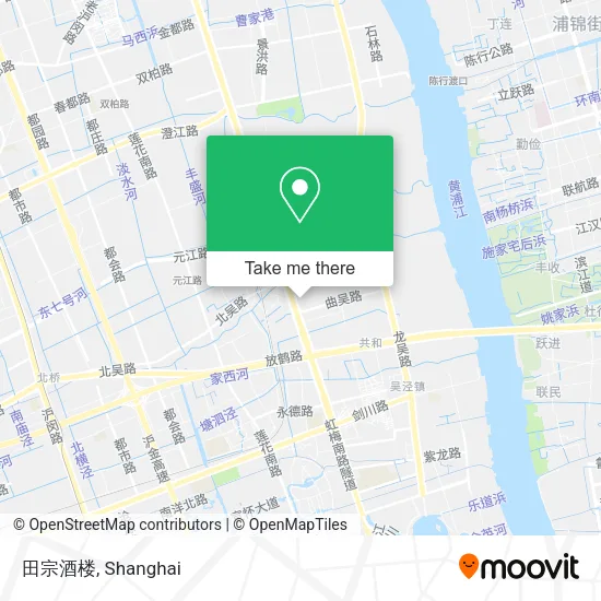 田宗酒楼 map