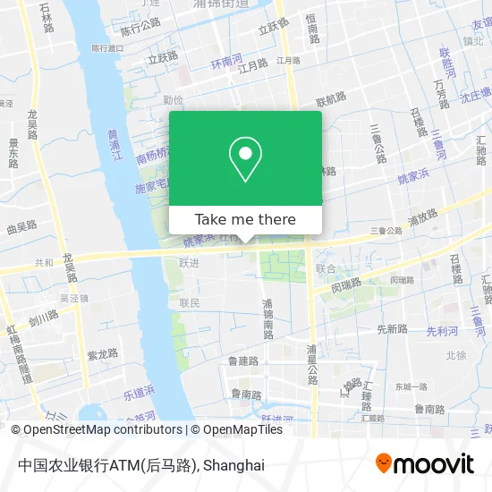 中国农业银行ATM(后马路) map