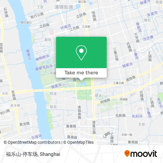 福乐山-停车场 map