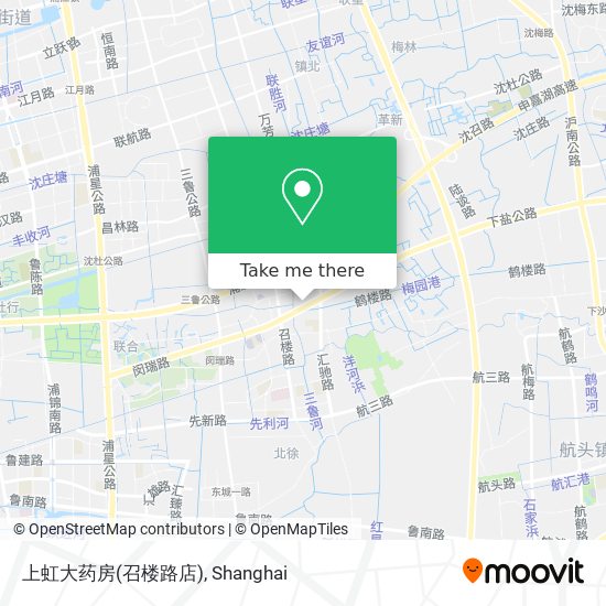 上虹大药房(召楼路店) map