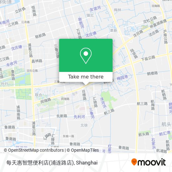 每天惠智慧便利店(浦连路店) map