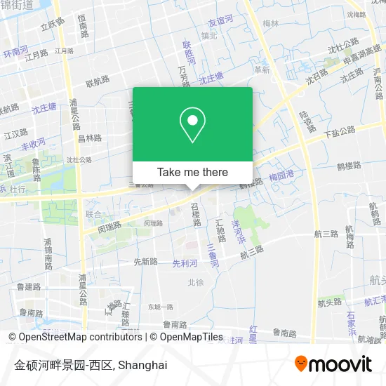 金硕河畔景园-西区 map