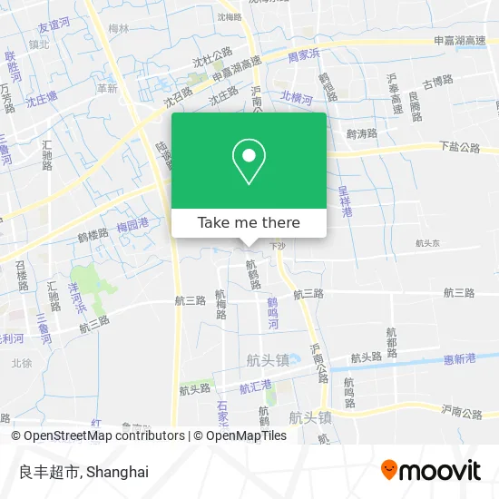 良丰超市 map